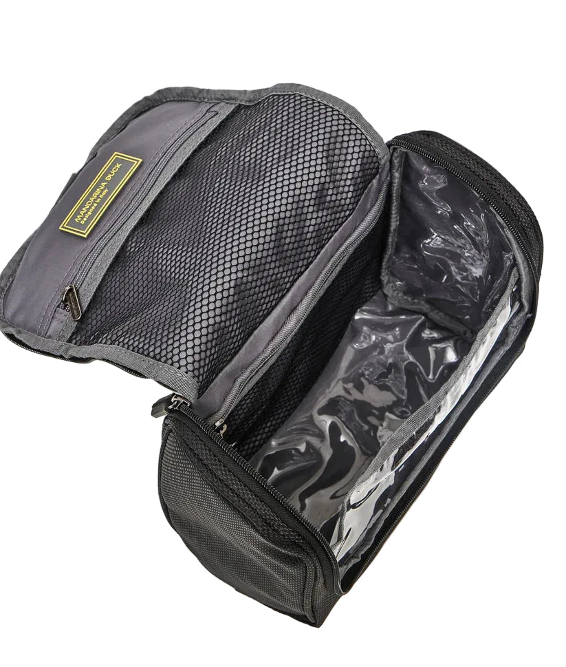Necessaire Zephyr in tessuto Mandarina Duck P10OTN01 Nero - Pelletteria Allegrini