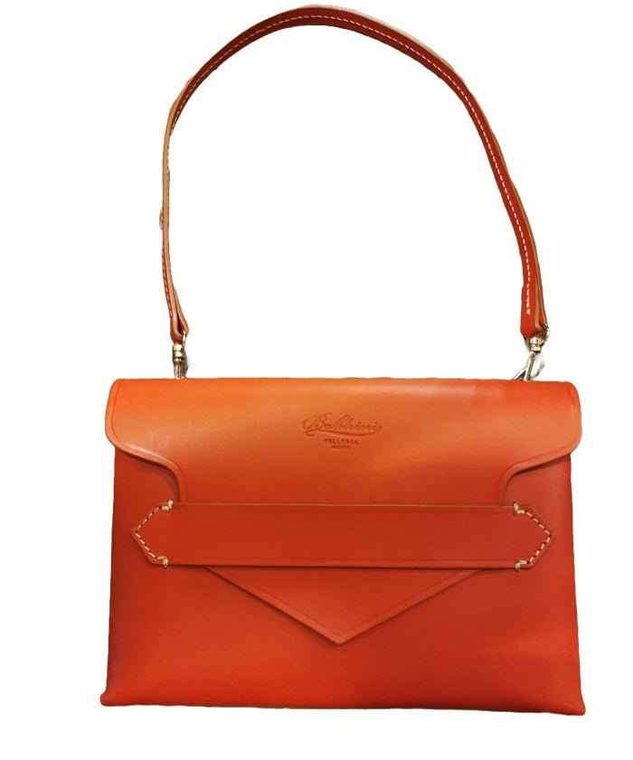 Pochette in pelle Boldrini 07459 Rosso - Pelletteria Allegrini