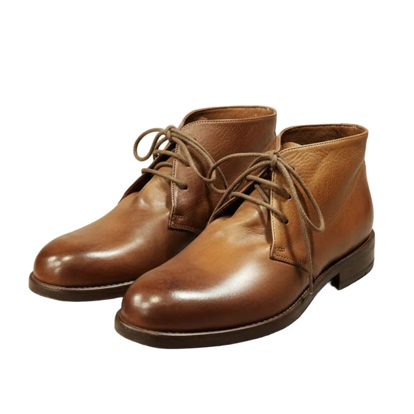 Polacchina donna in pelle Pelletteria Allegrini Filippo D264 Marrone - Pelletteria Allegrini