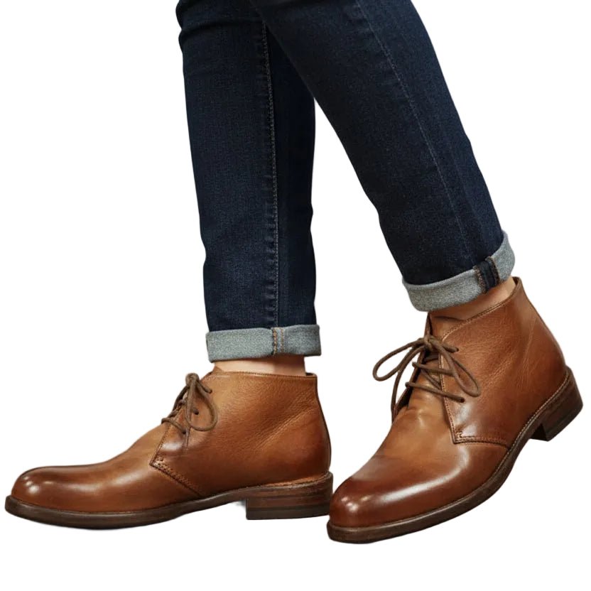 Polacchina donna in pelle Pelletteria Allegrini Filippo D264 Marrone - Pelletteria Allegrini