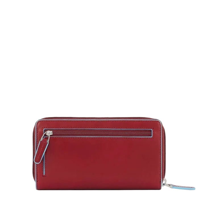 Portafoglio donna in pelle Piquadro PD1354B2R Rosso - Pelletteria Allegrini