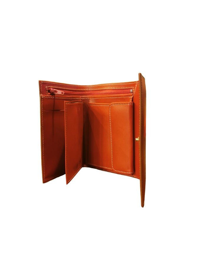 Portafoglio in pelle Boldrini 0281 Rosso - Pelletteria Allegrini