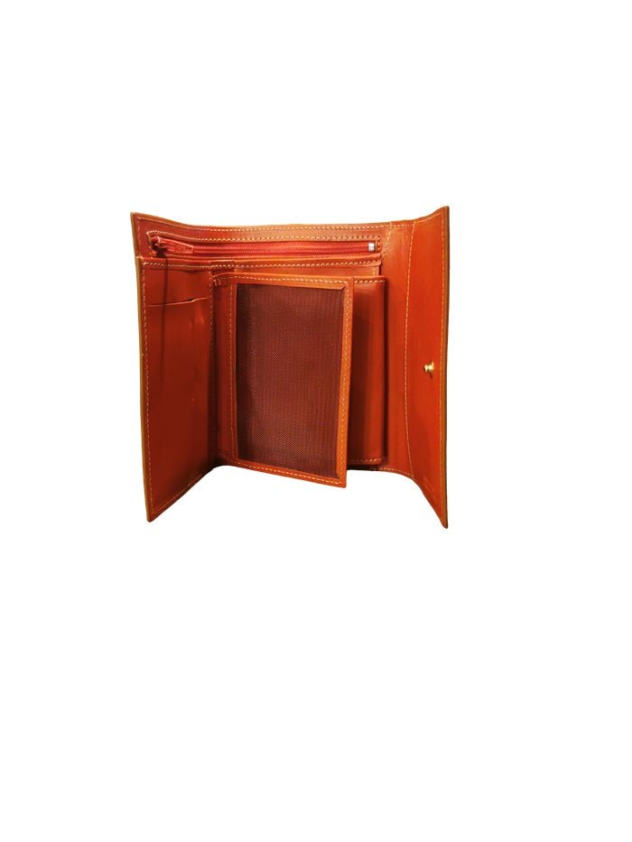 Portafoglio in pelle Boldrini 0281 Rosso - Pelletteria Allegrini
