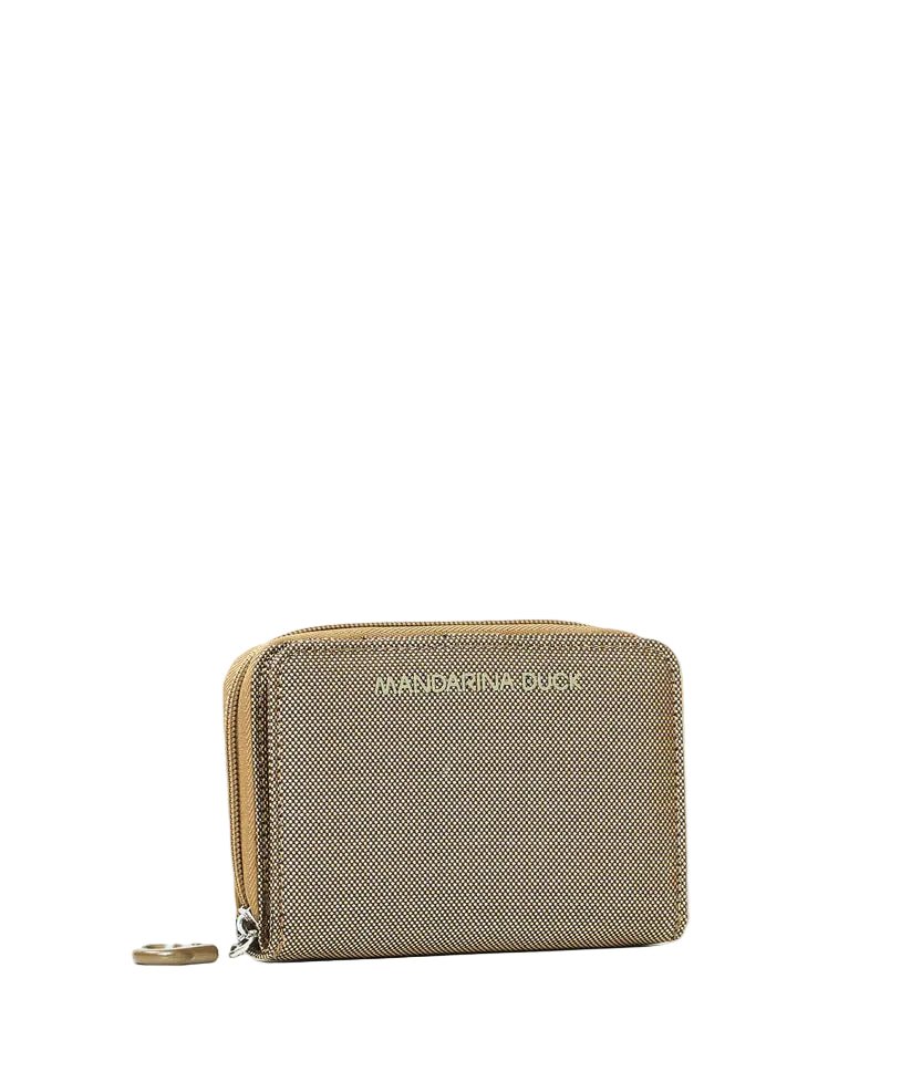 Portafoglio in tessuto MD Mandarina Duck P10QMPN8 Oil - Pelletteria Allegrini