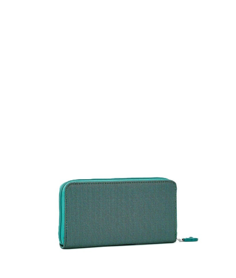 Portafoglio in tessuto MD20 Mandarina Duck P10QMPN1 Emerald - Pelletteria Allegrini