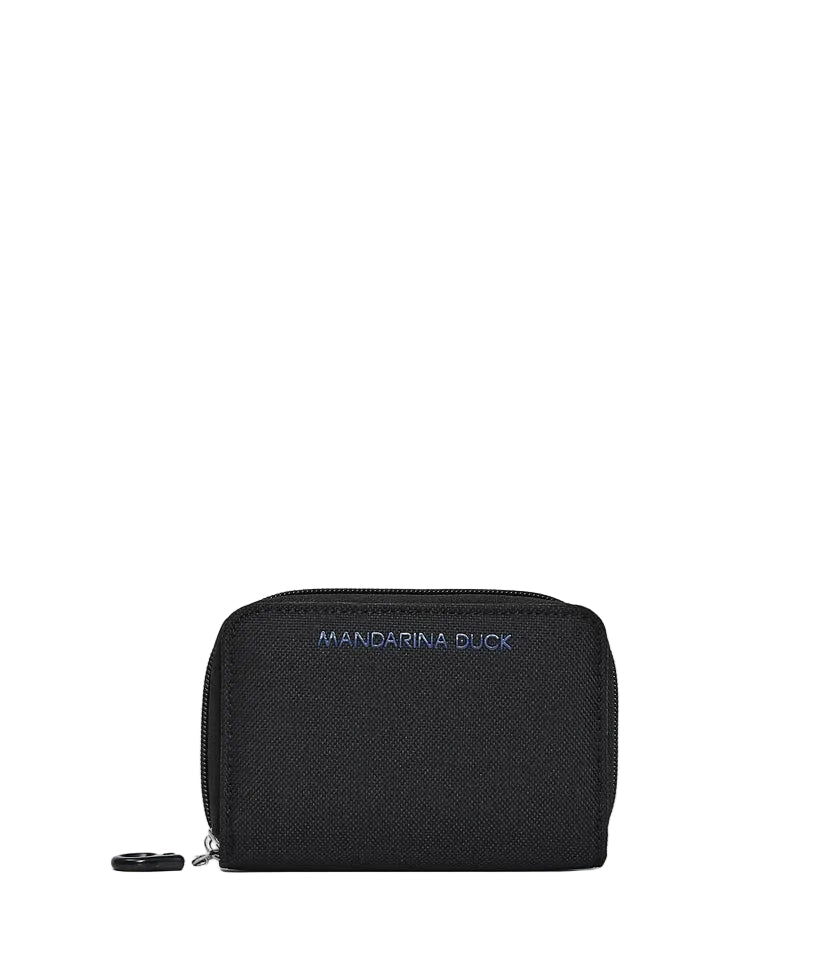 Portafoglio in tessuto MD20 Mandarina Duck P10QMPN8 Nero - Pelletteria Allegrini