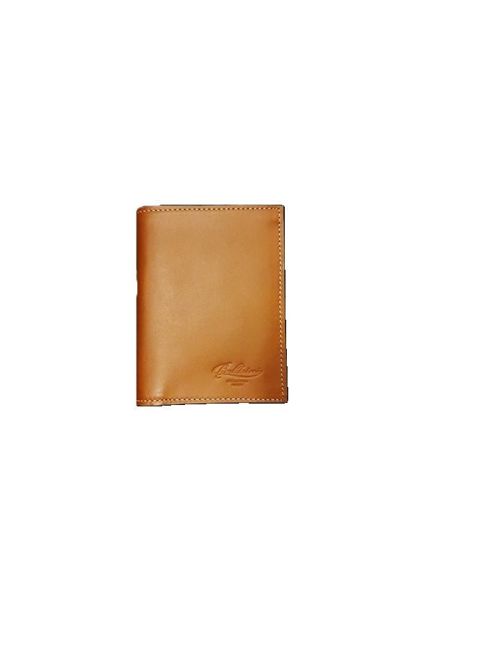 Portafoglio libro piccolo in pelle Boldrini 0272 Golden - Pelletteria Allegrini