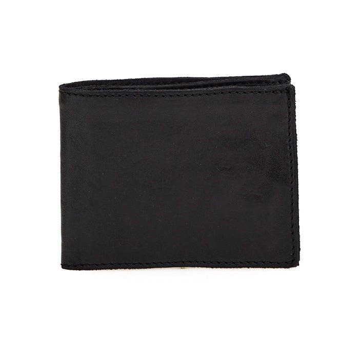 Portafoglio uomo con porta monete in pelle Campomaggi C014540ND X0001 nero - Pelletteria Allegrini