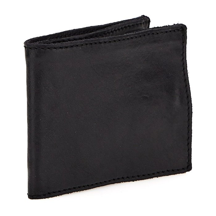 Portafoglio uomo con porta monete in pelle Campomaggi C014540ND X0001 nero - Pelletteria Allegrini
