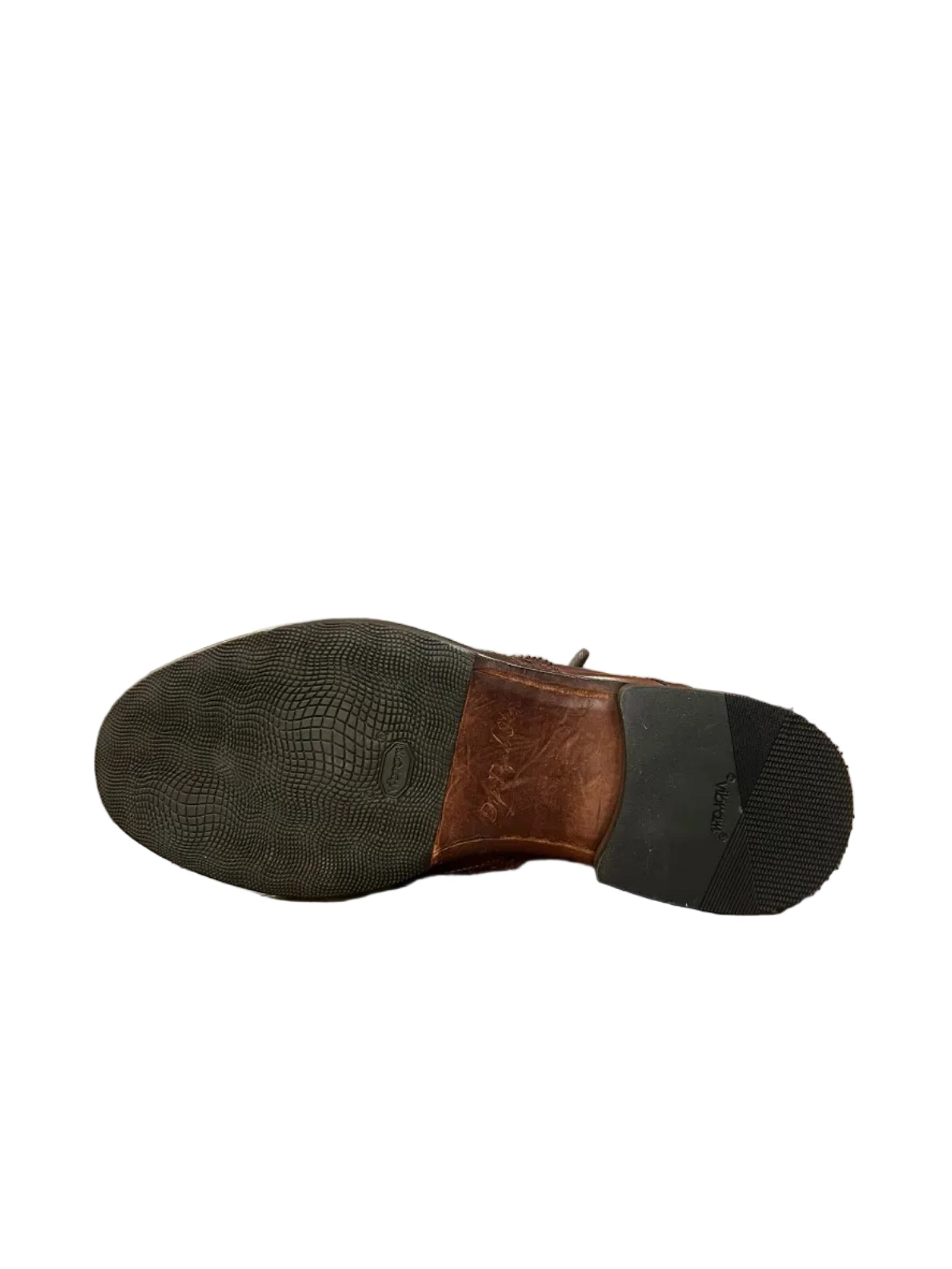 Scarpa stringata uomo in pelle Pelletteria Allegrini Filippo A628 coker - Pelletteria Allegrini