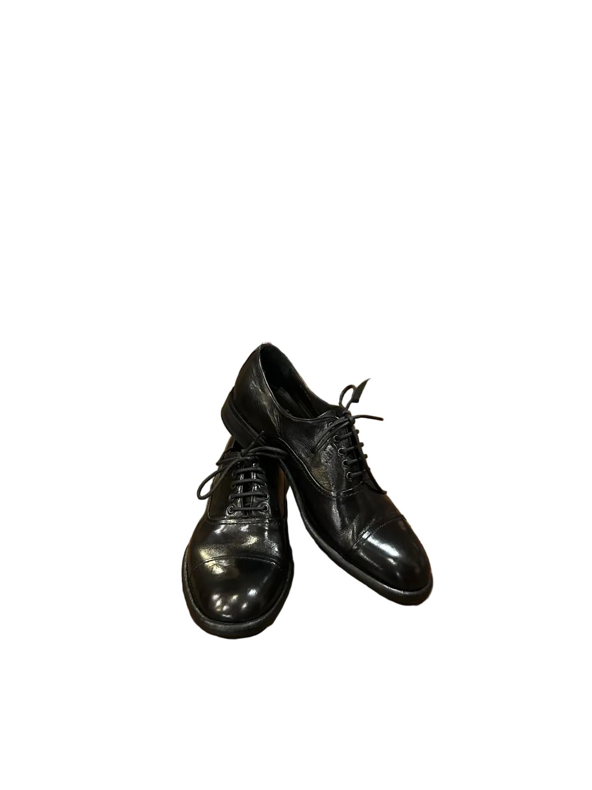 Scarpa stringata uomo in pelle Pelletteria Allegrini Filippo A964 nero - Pelletteria Allegrini