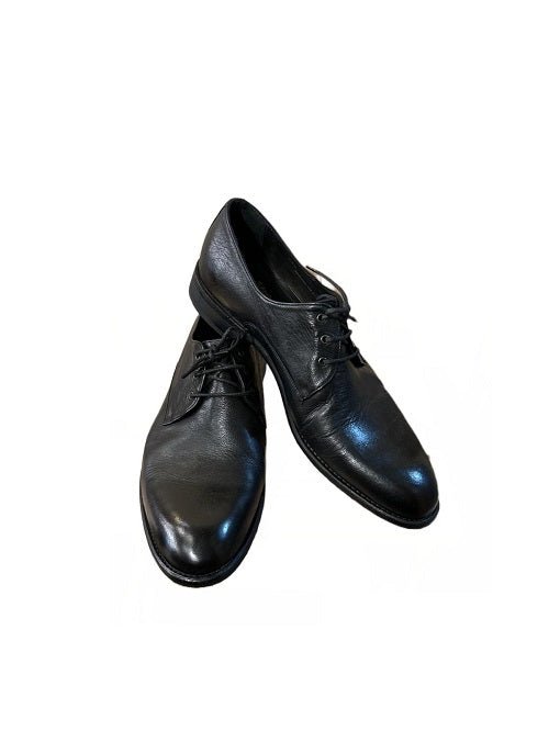 Scarpa stringata uomo in pelle Pelletteria Allegrini Filippo E126 nero - Pelletteria Allegrini