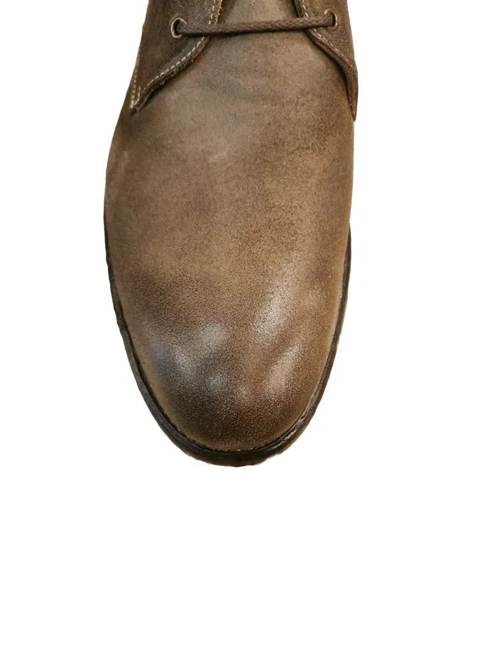 Scarpa stringata uomo in pelle Pelletteria Allegrini Filippo E126CA CORDA - Pelletteria Allegrini