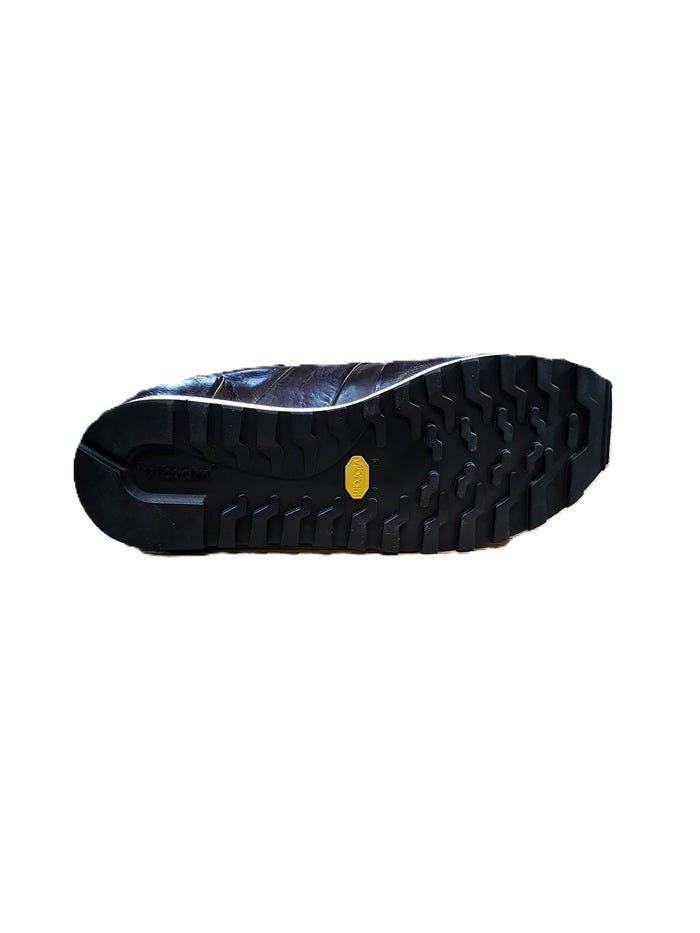 Sneakers da uomo in pelle Pelletteria Allegrini Filippo COLLE Testa di moro - Pelletteria Allegrini