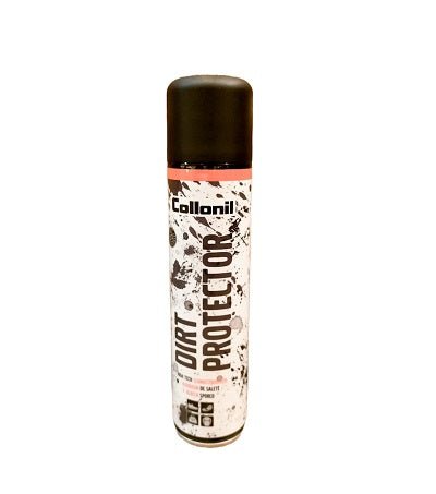 Spray protettivo blocca sporco per scarpe e oggetti in pelle COLLONIL DIRT PROTECTOR 400ML - Pelletteria Allegrini