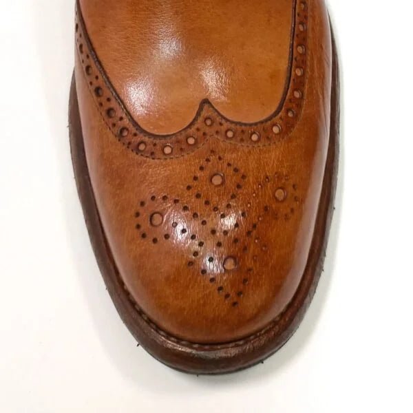 Stivaletto da uomo in pelle Pelletteria Allegrini Filippo 5295 Coker - Pelletteria Allegrini