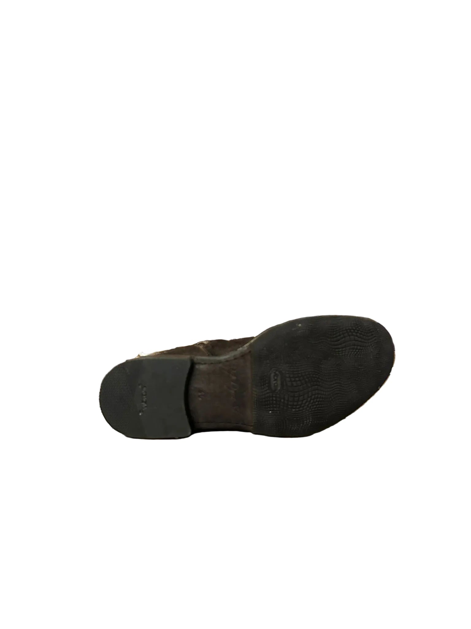 Stivaletto donna con zip in pelle rovesciata Pelletteria Allegrini Filippo D284 Ebano - Pelletteria Allegrini
