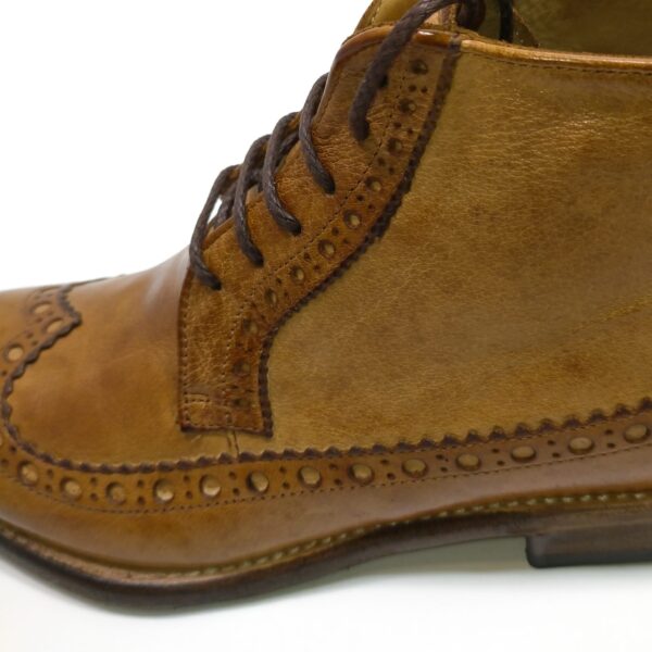 Stivaletto donna in pelle Pelletteria Allegrini Filippo D731 Cerro - Pelletteria Allegrini