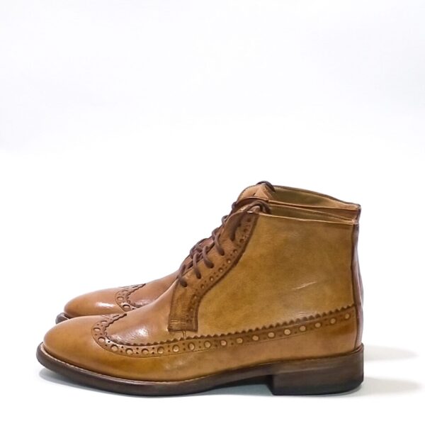 Stivaletto donna in pelle Pelletteria Allegrini Filippo D731 Cerro - Pelletteria Allegrini
