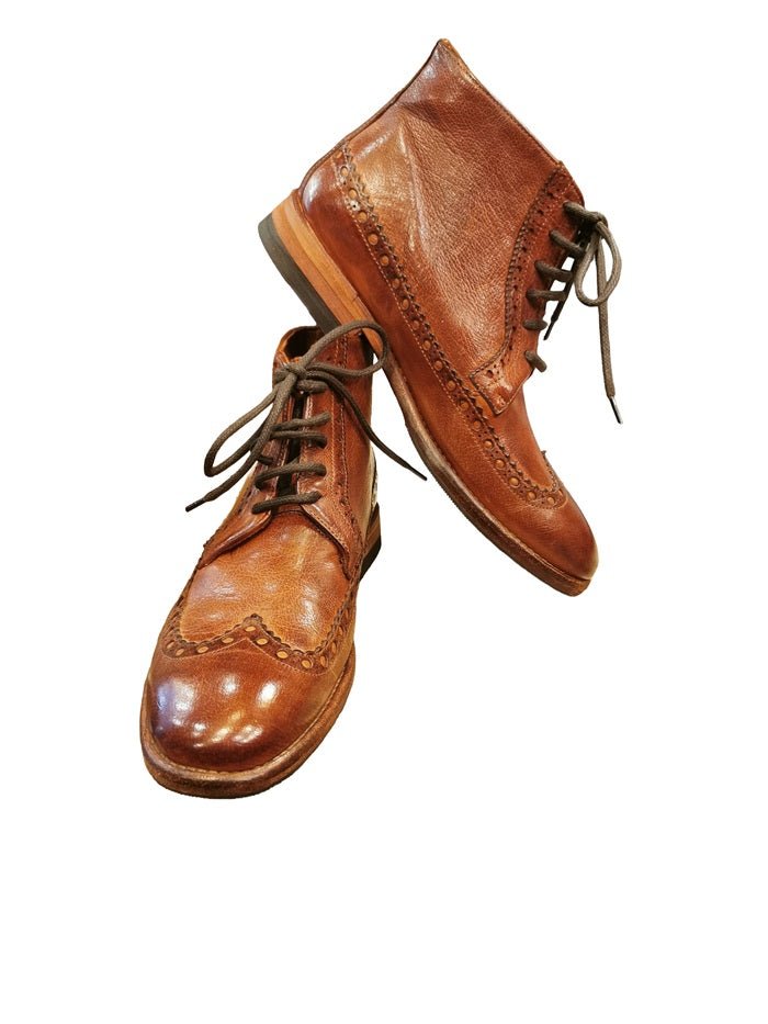 Stivaletto donna in pelle Pelletteria Allegrini Filippo D731 Cocker - Pelletteria Allegrini