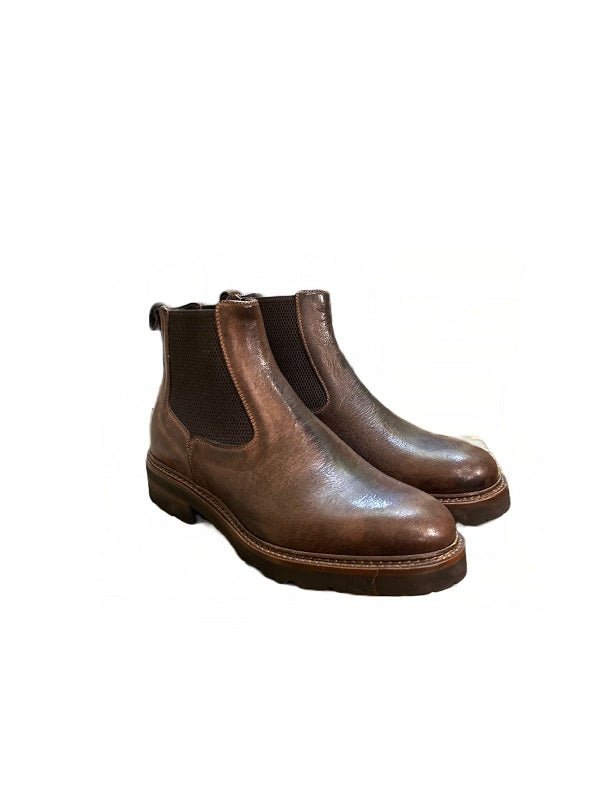 Stivaletto donna in pelle Pelletteria Allegrini Filippo RIETI Moor - Pelletteria Allegrini