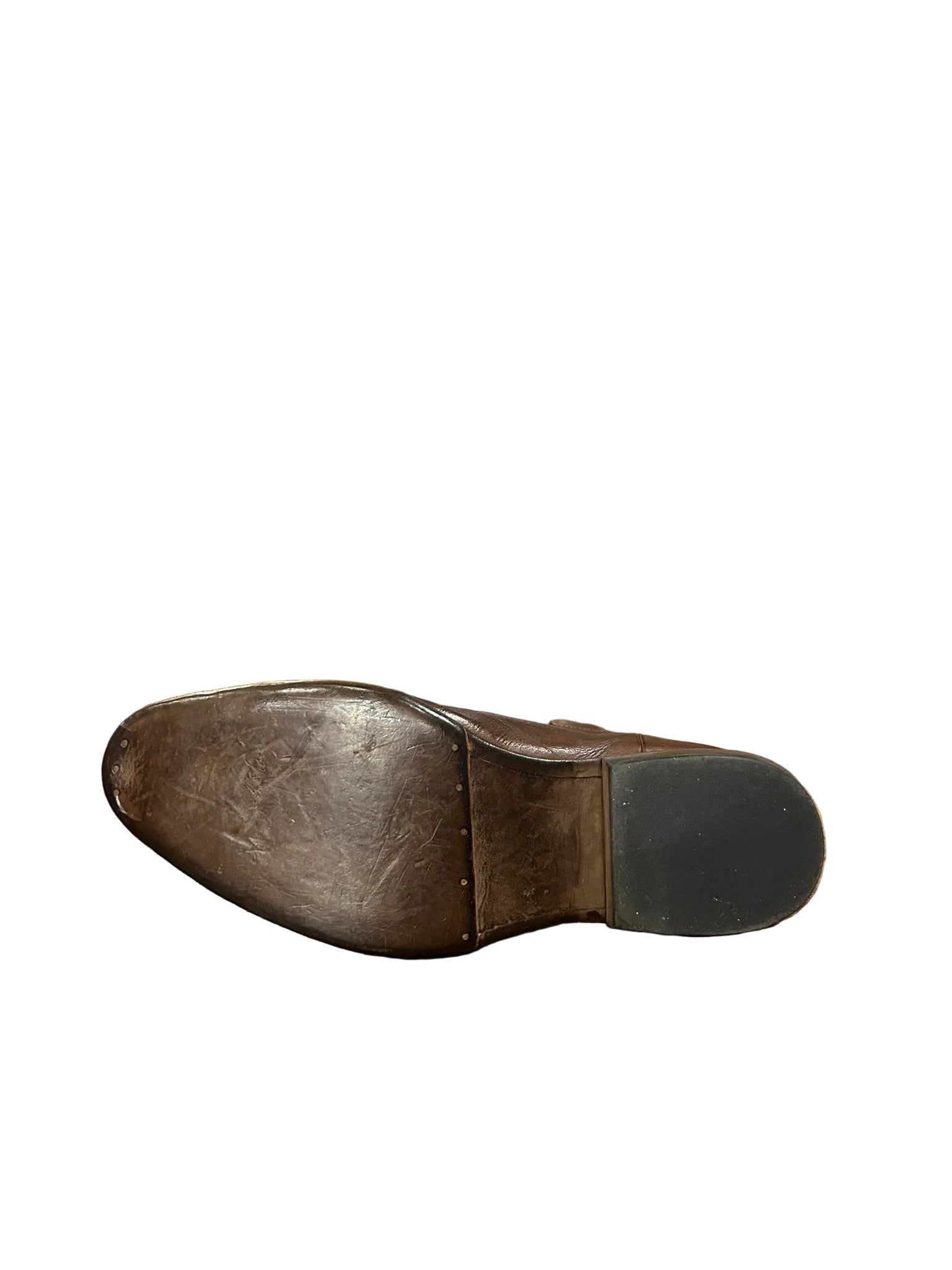 Texano uomo in pelle di bufalo Pelletteria Allegrini Filippo E450 Cerro - Pelletteria Allegrini