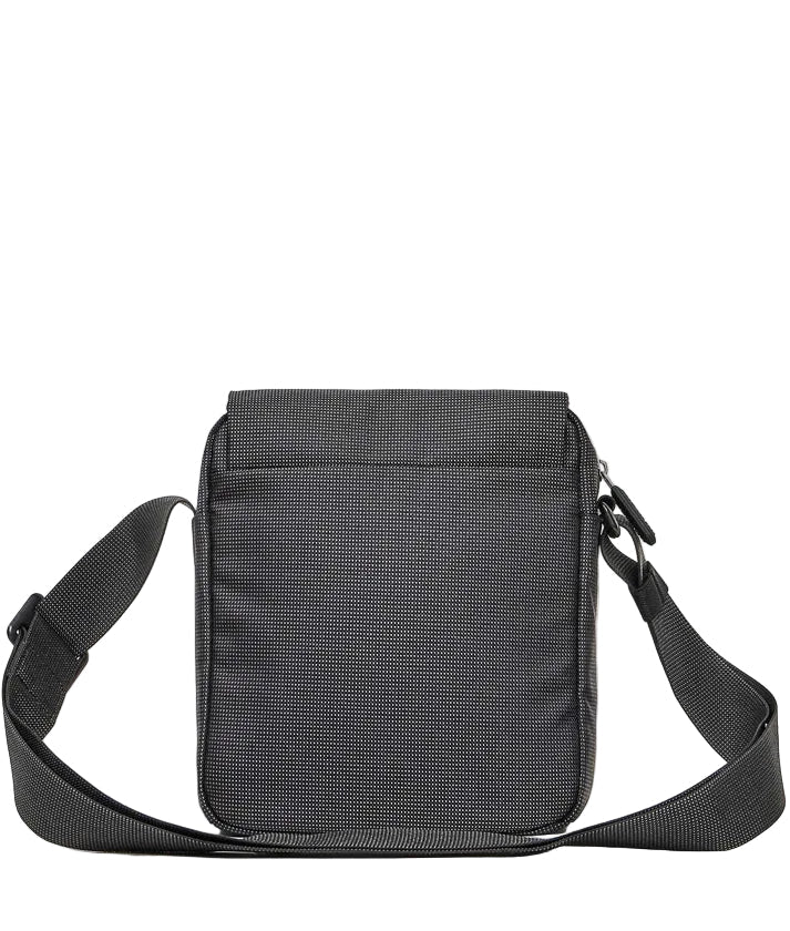 Tracolla in tessuto con patta District Mandarina Duck P10KPT04 Steel - Pelletteria Allegrini