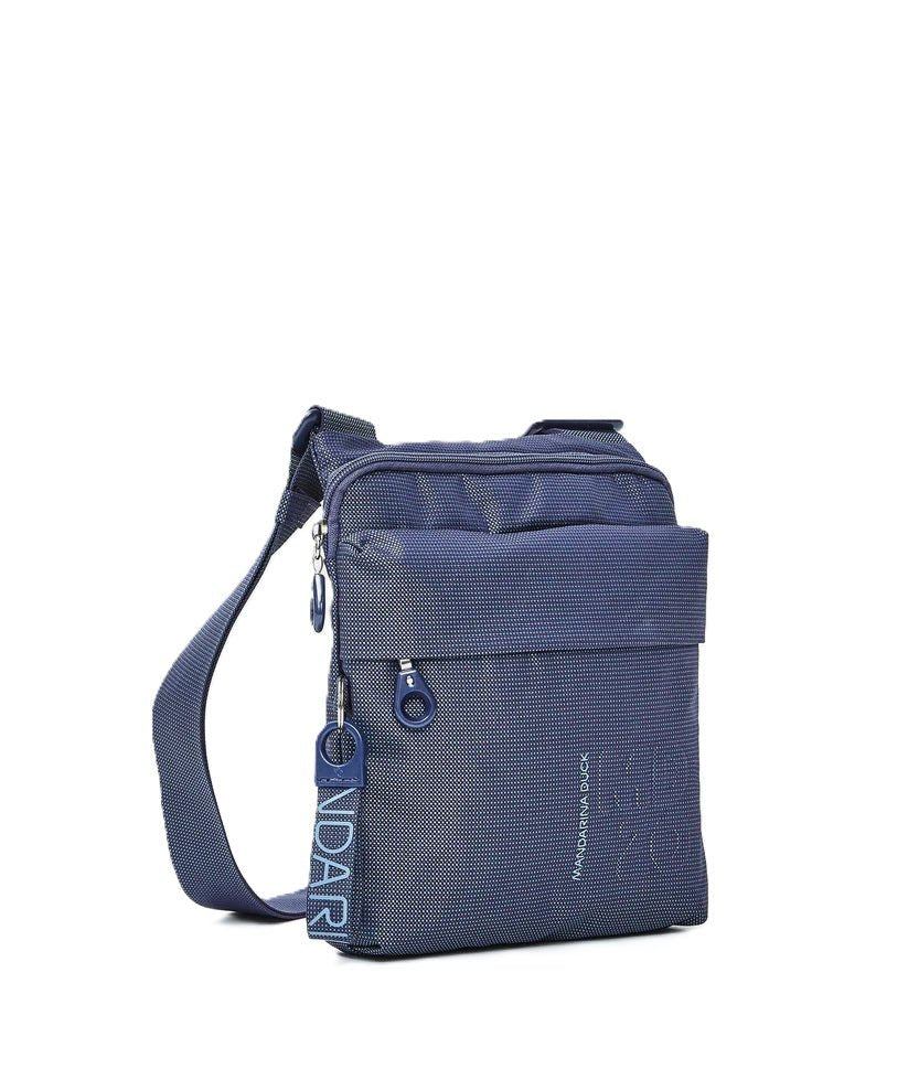 Tracolla in tessuto MD20 Mandarina Duck P10QMT04 Deep blue - Pelletteria Allegrini