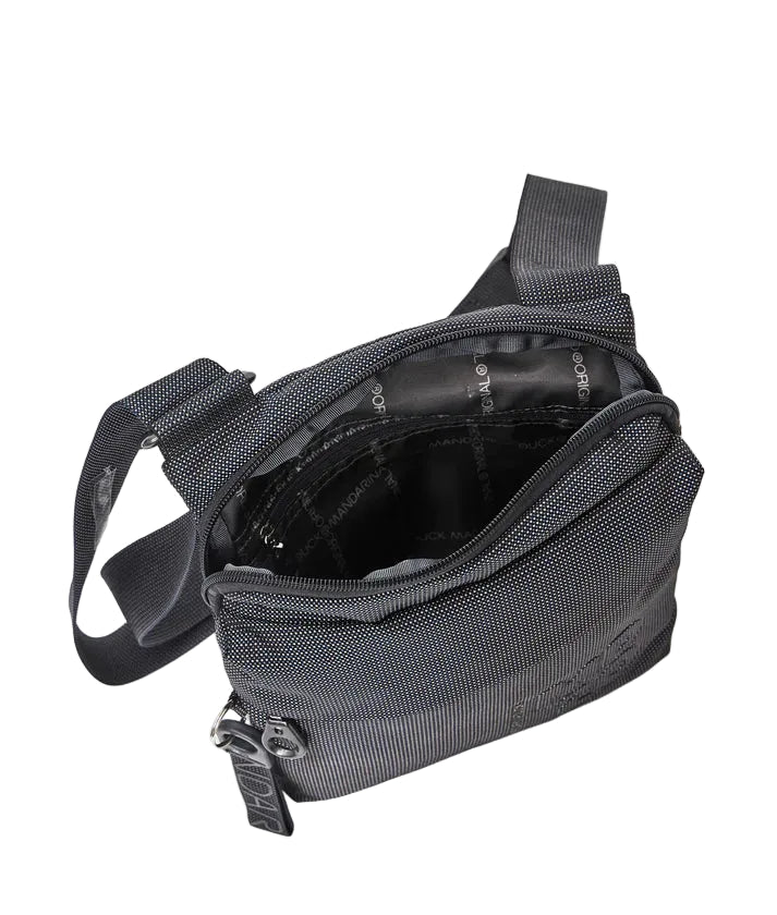 Tracolla in tessuto MD20 Mandarina Duck P10QMT04 Steel - Pelletteria Allegrini