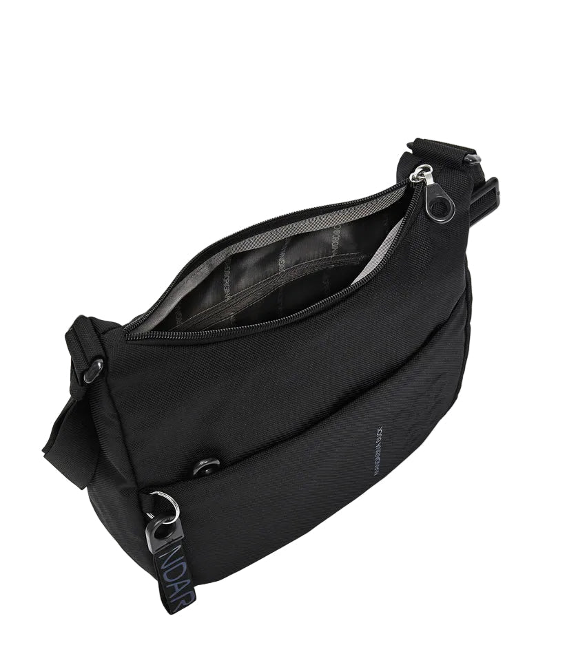 Tracolla in tessuto MD20 Mandarina Duck P10QMT37 Nero - Pelletteria Allegrini