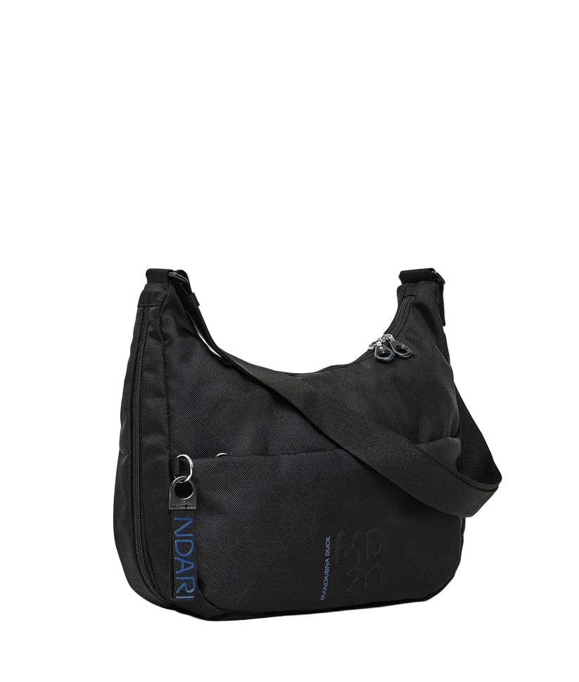 Tracolla in tessuto MD20 Mandarina Duck P10QMT37 Nero - Pelletteria Allegrini