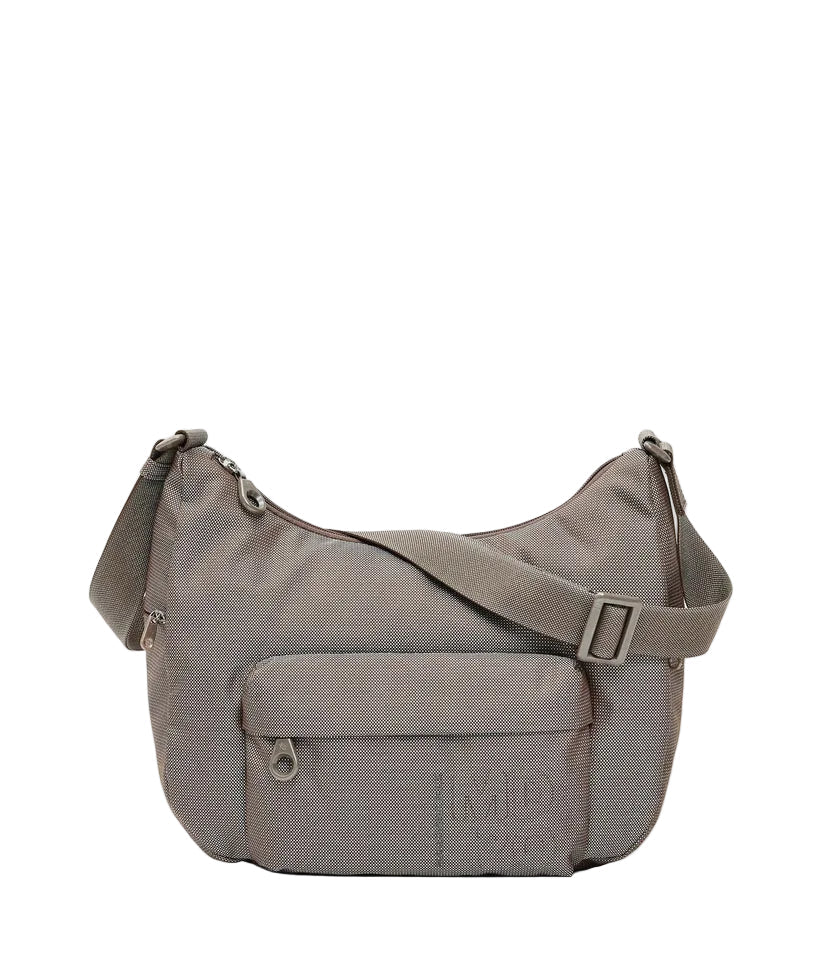 Tracolla in tessuto MD20 Mandarina Duck P10QMT56 Taupe - Pelletteria Allegrini