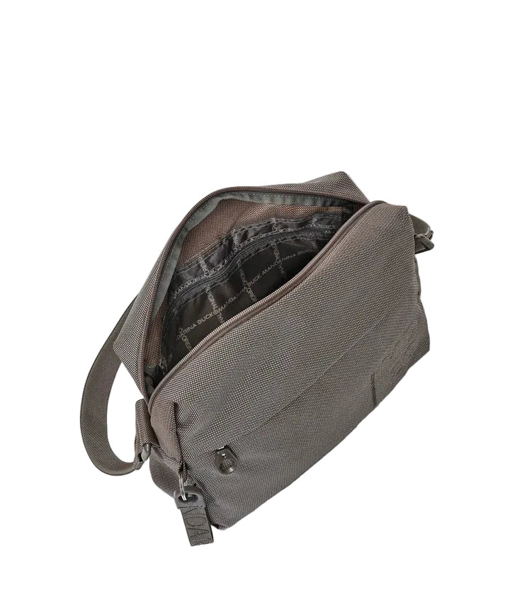 Tracolla in tessuto MD20 Mandarina Duck P10QMTV8 Taupe - Pelletteria Allegrini