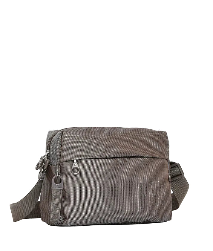 Tracolla in tessuto MD20 Mandarina Duck P10QMTV8 Taupe - Pelletteria Allegrini