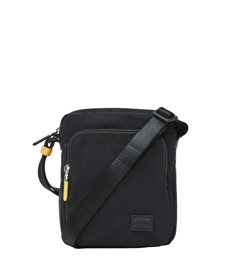 Tracolla in tessuto Y - lite Mandarina Duck P10OWT01 Nero - Pelletteria Allegrini