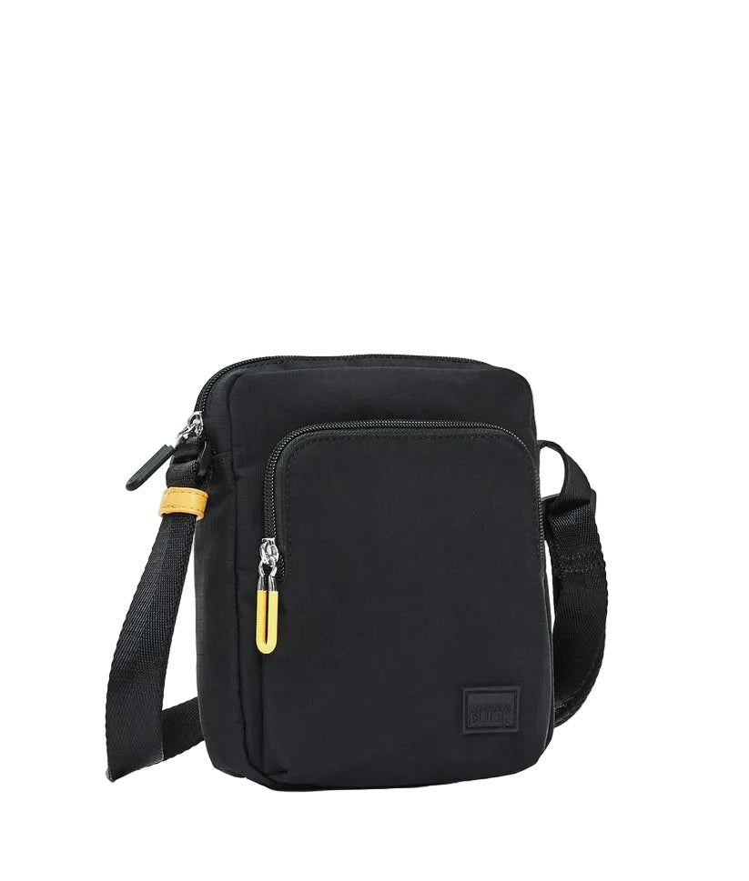 Tracolla in tessuto Y - lite Mandarina Duck P10OWT01 Nero - Pelletteria Allegrini