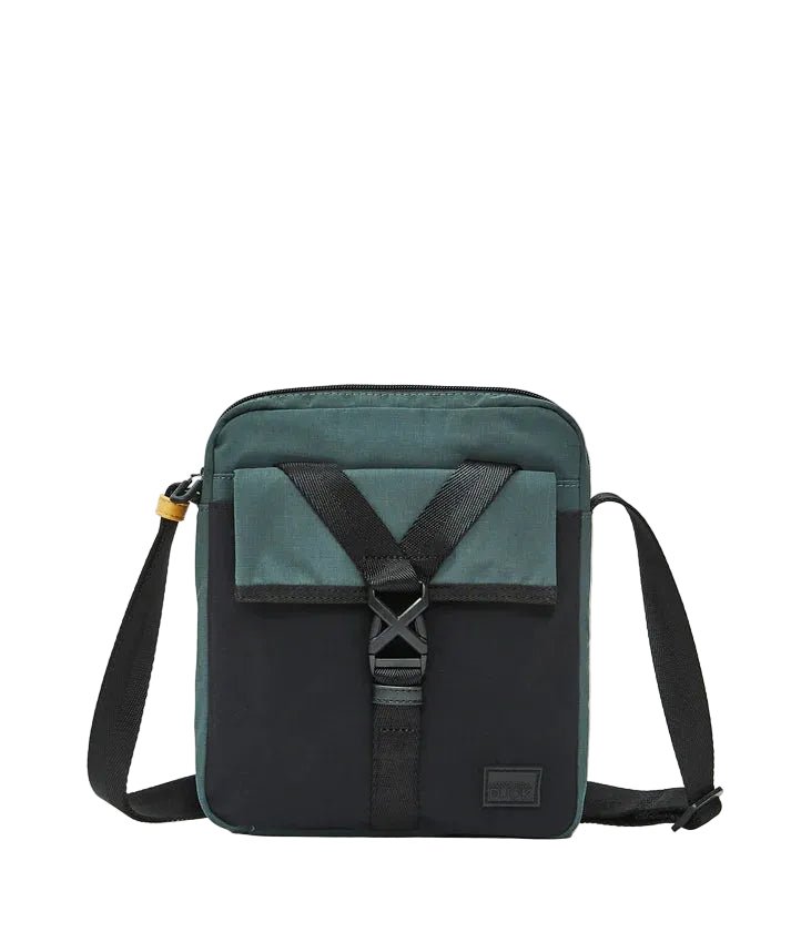 Tracolla in tessuto Y - lite Mandarina Duck P10OWT02 Pine green - Pelletteria Allegrini