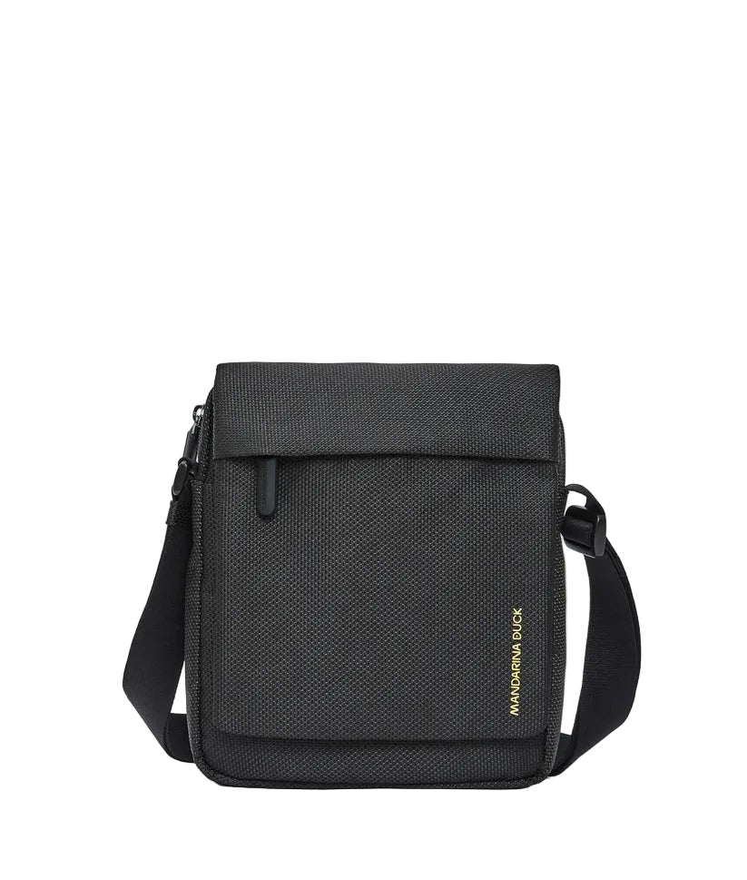 Tracolla in tessuto Zephyr Mandarina Duck P10OTT02 Nero - Pelletteria Allegrini