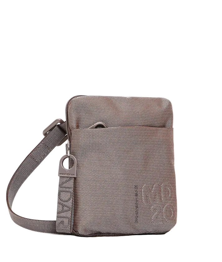 Tracollina in tessuto MD20 Mandarina Duck P10QMMN6 Taupe - Pelletteria Allegrini
