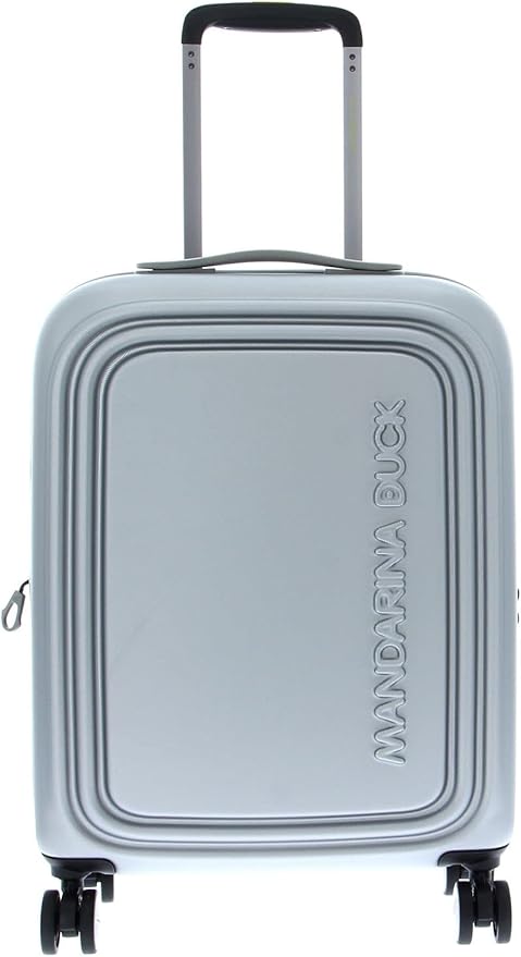 Trolley Cabin LOGODUCK Mandarina Duck P10SZV54 Silver - Pelletteria Allegrini