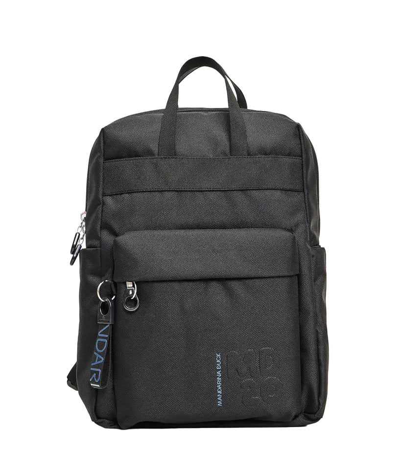Zaino 2 manici MD20 Mandarina Duck P10QMT17 Nero - Pelletteria Allegrini