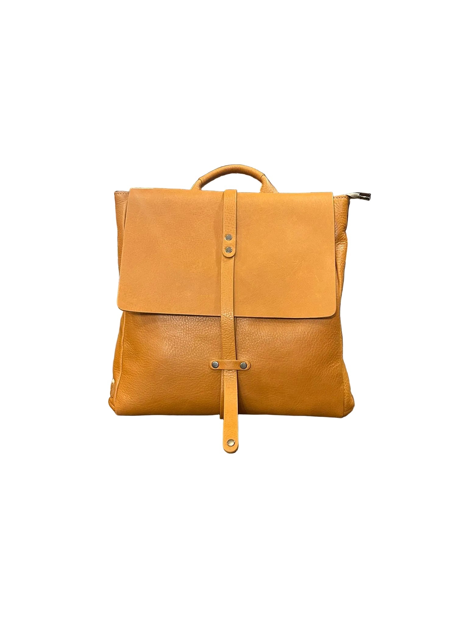 Zaino in pelle Bruno Rossi R22 Biscotto - Pelletteria Allegrini