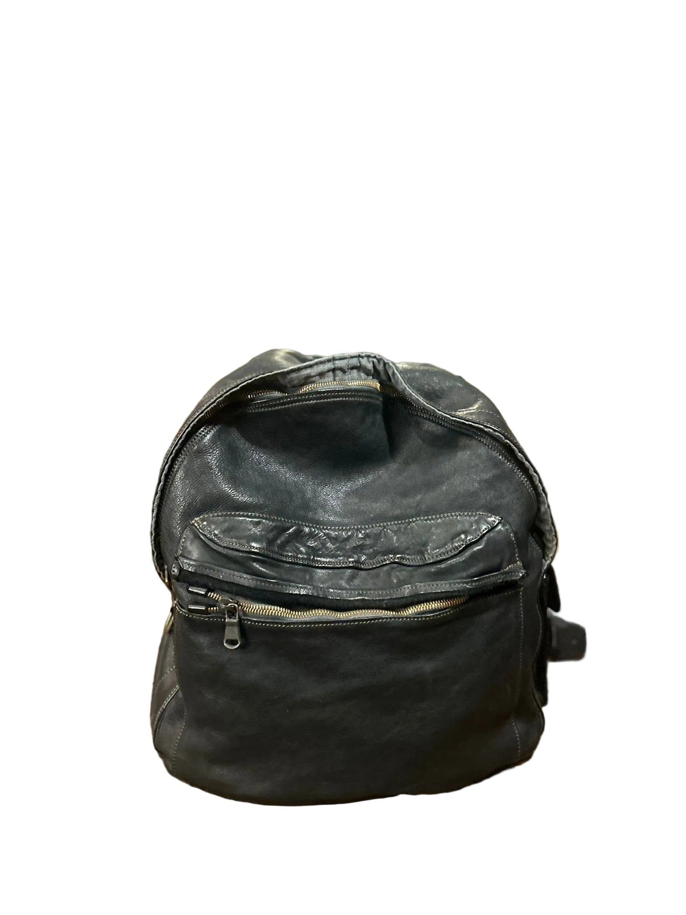 Zaino in pelle Pelletteria Allegrini Filippo 890 Nero - Pelletteria Allegrini