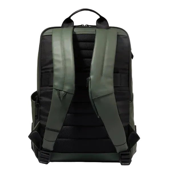 Zaino in tessuto gommato Piquadro CA6465C2OW Verde - Pelletteria Allegrini