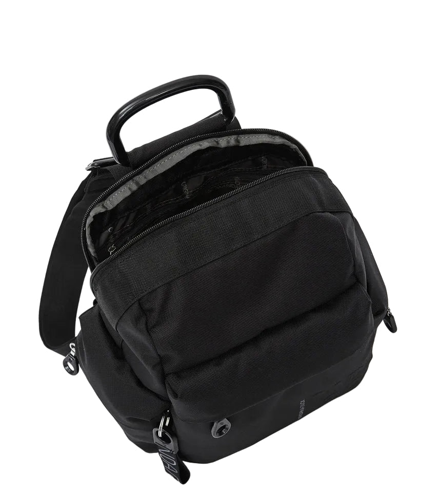 Zaino in tessuto MD20 Mandarina Duck P10QMTT1 Nero - Pelletteria Allegrini