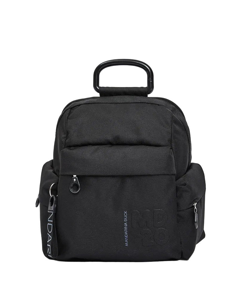 Zaino in tessuto MD20 Mandarina Duck P10QMTT1 Nero - Pelletteria Allegrini
