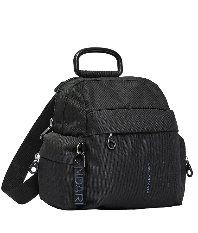 Zaino in tessuto MD20 Mandarina Duck P10QMTT1 Nero - Pelletteria Allegrini