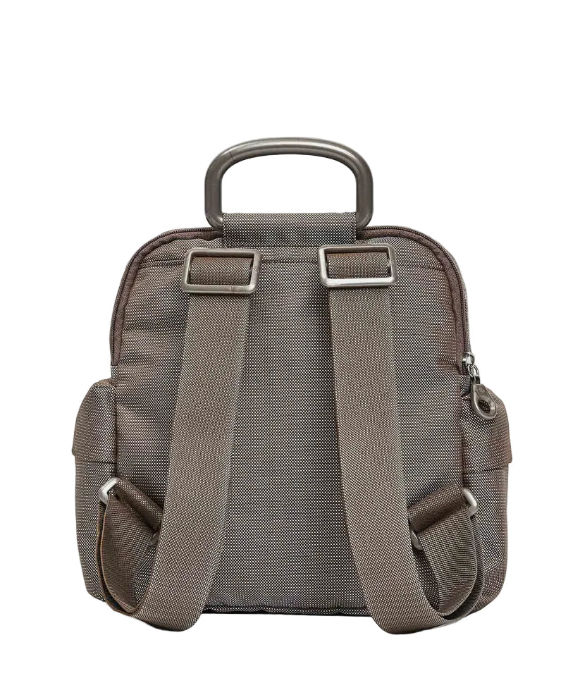 Zaino in tessuto MD20 Mandarina Duck P10QMTT1 Taupe - Pelletteria Allegrini