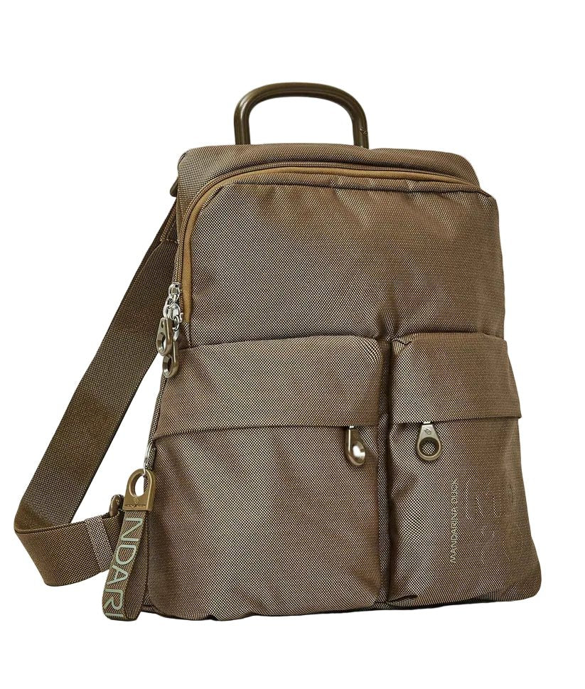 Zaino in tessuto MD20 Mandarina Duck P10QMTZ4 Oil - Pelletteria Allegrini