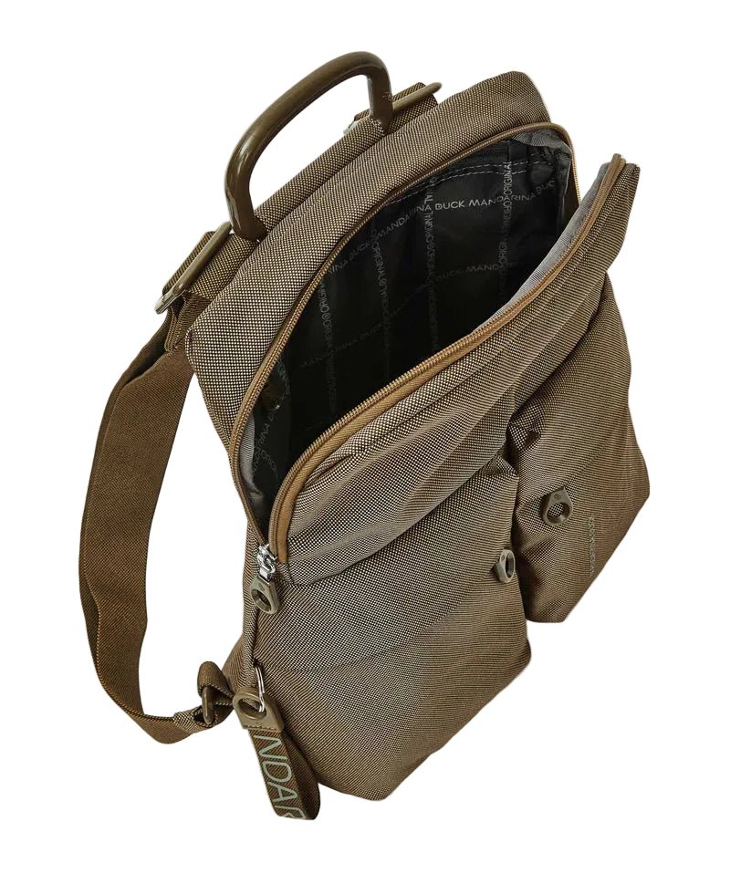 Zaino in tessuto MD20 Mandarina Duck P10QMTZ4 Oil - Pelletteria Allegrini